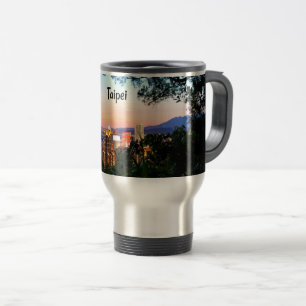 Taipei, Taiwan cityscape photograph Travel Mug