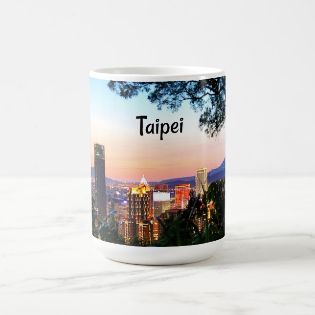 Taipei, Taiwan Coffee Mug (Center)
