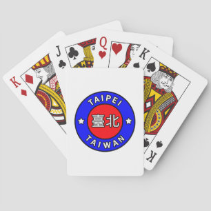 Taipei Taiwan Playing Cards