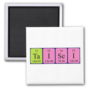 Taisei periodic table name magnet