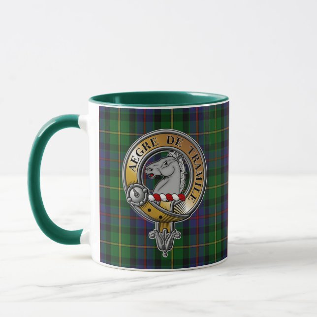 Tait Tartan & Badge Mug (Left)