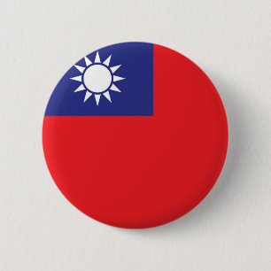 Taiwan 6 Cm Round Badge