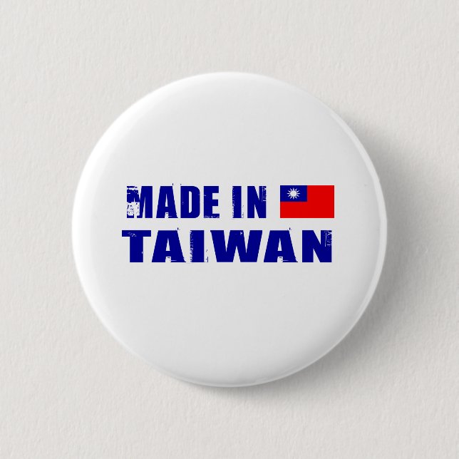 TAIWAN 6 CM ROUND BADGE (Front)