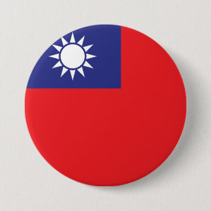 Taiwan 7.5 Cm Round Badge