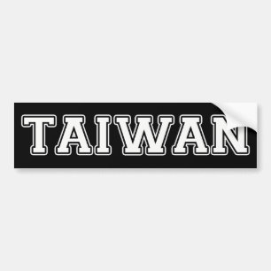 Taiwan Bumper Sticker