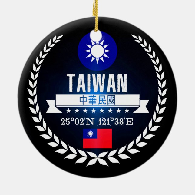 Taiwan Ceramic Ornament (Back)