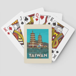 Taiwan Dragon And Tiger Pagodas Playing Cards