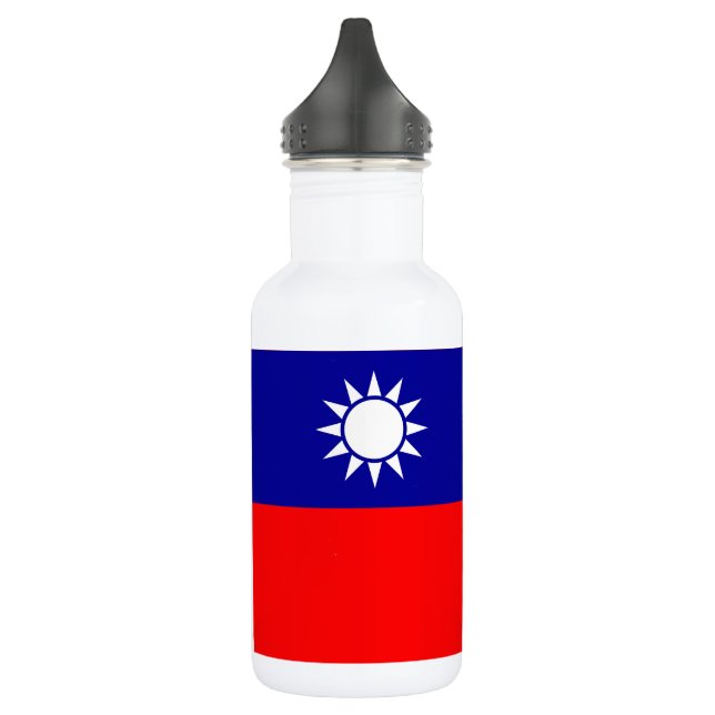 Taiwan Flag 532 Ml Water Bottle (Left)