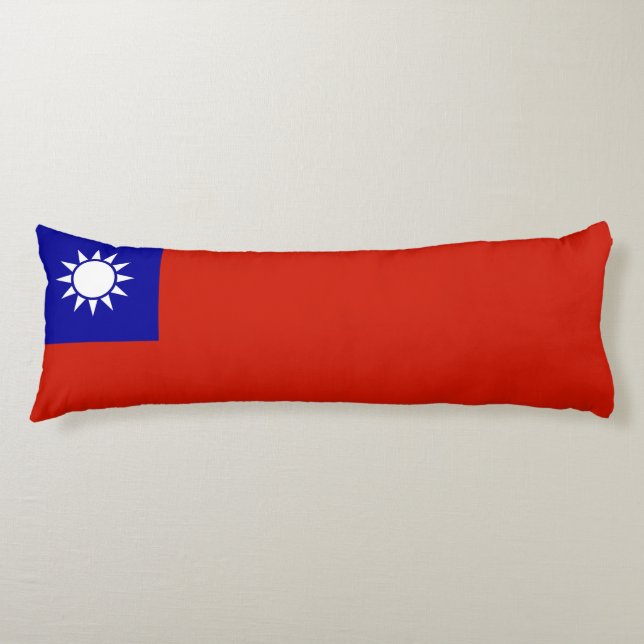 Taiwan flag body cushion (Front)