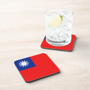 Taiwan Flag Coaster