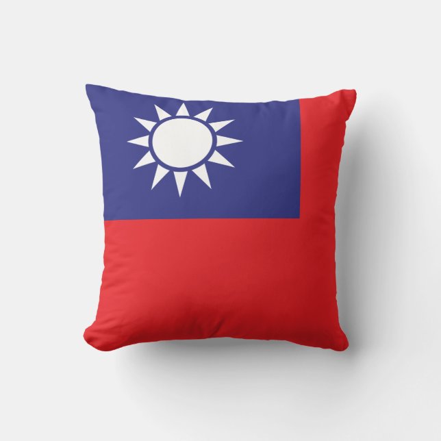 Taiwan Flag Cushion (Front)