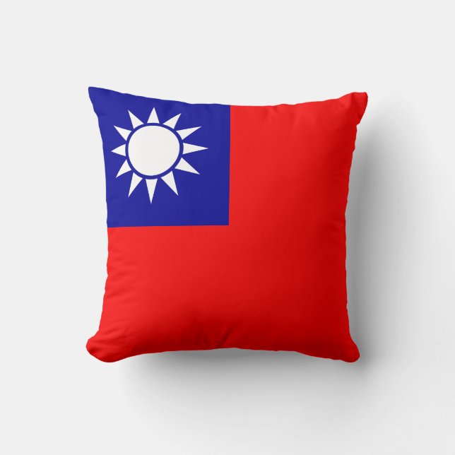 Taiwan Flag Cushion (Front)