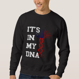 Taiwan Flag It's In My DNA Tree Molecule Taiwanese Sweatshirt