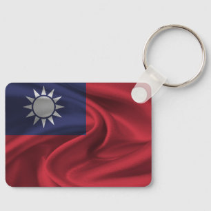 Taiwan Flag Keychain