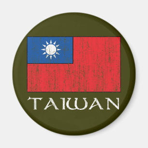 Taiwan Flag Magnet