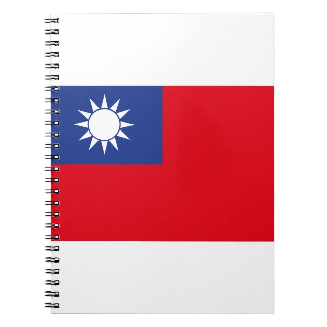 Taiwan Flag Notebook (Front)