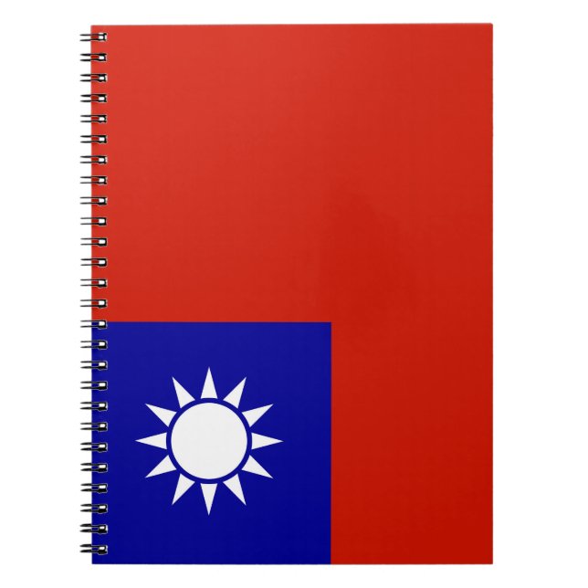 Taiwan flag notebook (Front)
