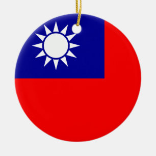 Taiwan Flag Ornament