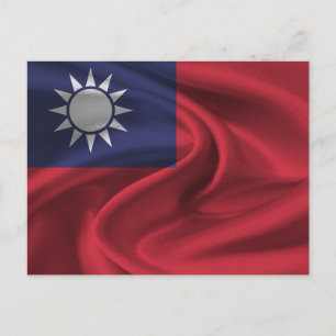Taiwan Flag Postcard