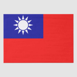 Taiwan Flag: Republic of China, Chinese Taipei Tissue Paper