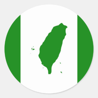 Taiwan Flag Sticker 2