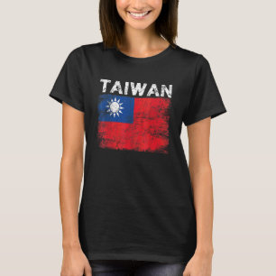 Taiwan Flag Support Taiwanese Flag I Stand With Ta T-Shirt