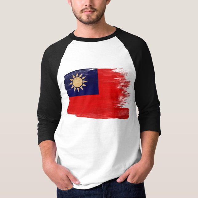 Taiwan Flag T-Shirt (Front)
