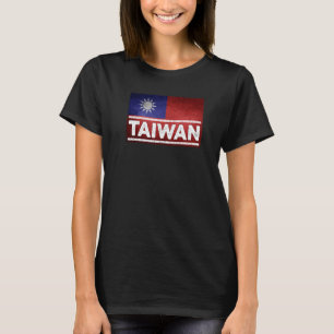 Taiwan Flag Taiwanese Vintage Matching Family Men T-Shirt