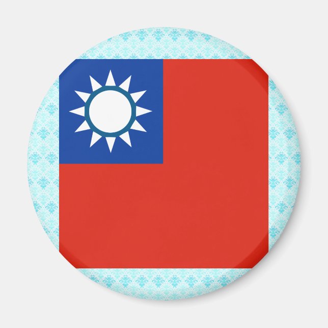 Taiwan High quality Flag Magnet (Front)