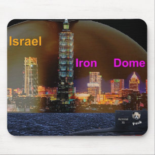 Taiwan iron dome mouse pad