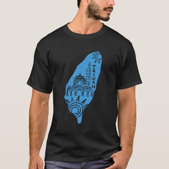 Taiwan Island T-Shirt (Front)