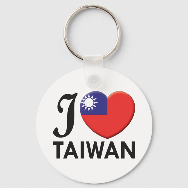 Taiwan Love Key Ring (Front)