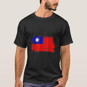 Taiwan Outfit Taiwan Flag Symbol I Love Taiwan T-Shirt