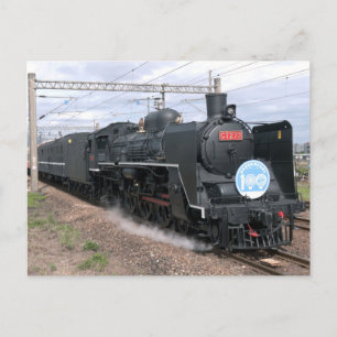 Taiwan Railway CT272 steam locomotive  Postcard