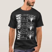 Taiwan Shirt, Keep Taiwan Free Flying Birds Tee,