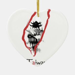 Taiwan, Taipei Ceramic Ornament