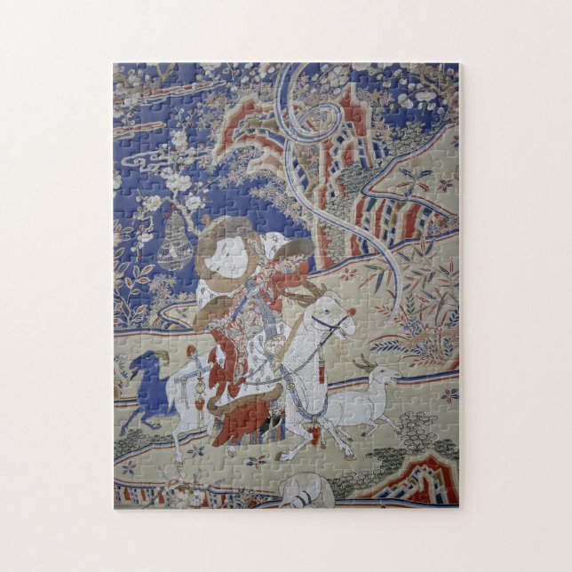 Taiwan vintage art jigsaw puzzle (Vertical)