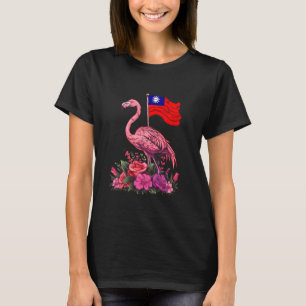 Taiwanese Flagmingo Taiwan Taiwanese Roots Taiwane T-Shirt