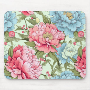 Taiwanese Peonies Mouse Pad