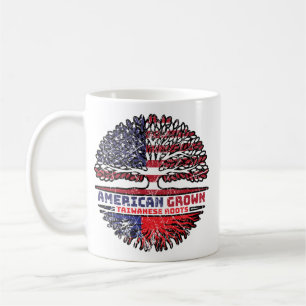 Taiwanese Taiwan US American USA United States Coffee Mug
