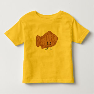 Taiyaki Japanese Fish-Shaped Cake Festival Food Toddler T-Shirt