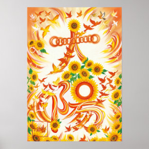 Taiyo: The Sun Kanji Art Poster