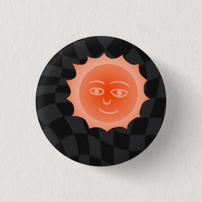 Taiyou 3 Cm Round Badge (Front)