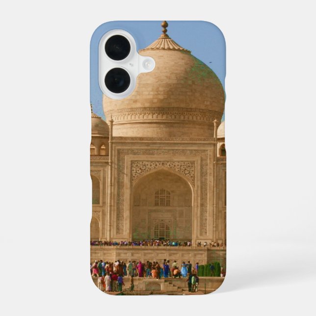 taj bright iPhone 16 case (Back)