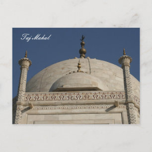 taj dome postcard