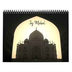 taj mahal 18 month 2027 calendar