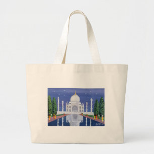 Taj Mahal 1995 Large Tote Bag