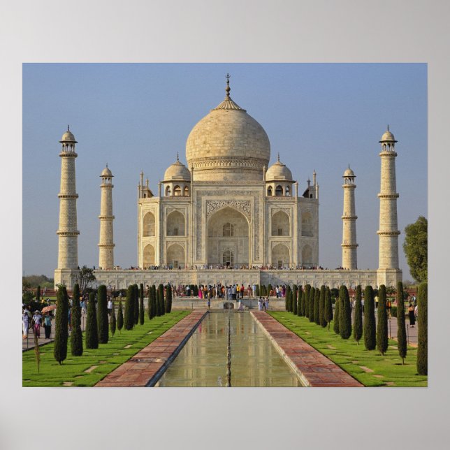 Taj Mahal, a mausoleum located in Agra, India, 2 Poster (Front)