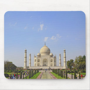 Taj Mahal, a mausoleum located in Agra, India, Mouse Pad