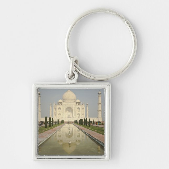 Taj Mahal, Agra, India Key Ring (Front)